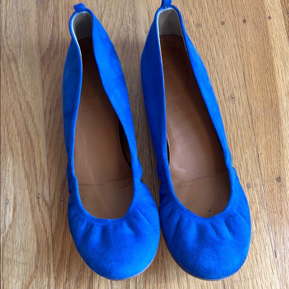J. Crew Vibrant Blue Women's Flats